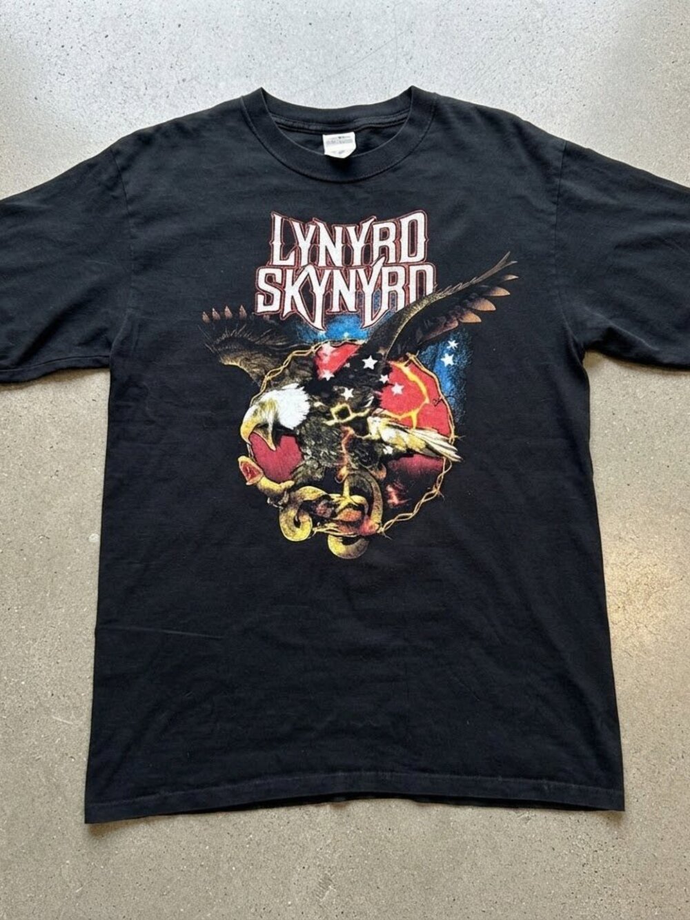 Vintage Lynyrd Skynyrd Great American Jam Tour 2005 Black T-Shirt S-4XL